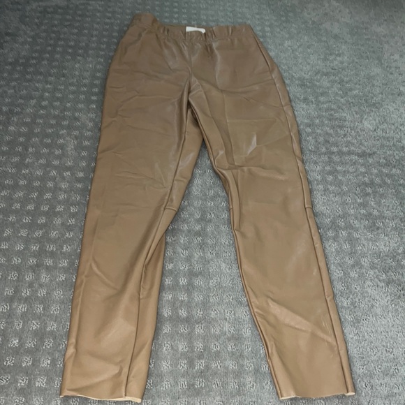 H&M Pants & Jumpsuits Hm Vegan Leather Pants Poshmark